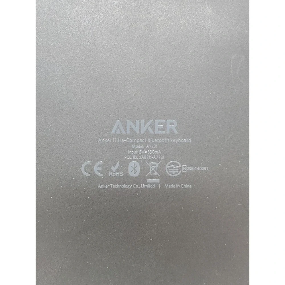 Anker Ultra Compact Bluetooth Keyboard Black A7721